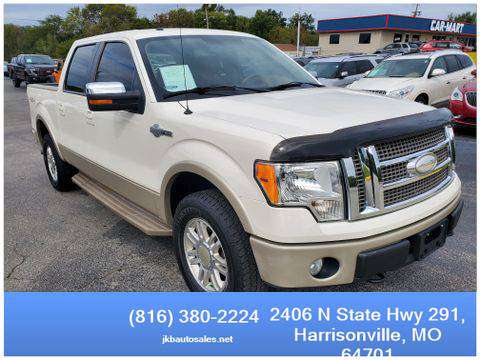 2009 Ford F150 SuperCrew Cab 4WD King Ranch Pickup 4D 5 1/2 ft Trades for sale in Harrisonville, KS