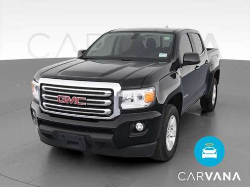 2016 GMC Canyon Crew Cab SLE Pickup 4D 5 ft pickup Black - FINANCE -... for sale in Austin, TX