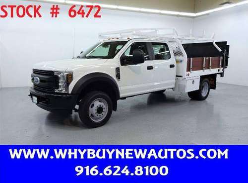 2018 Ford F450 ~ Crew Cab ~ Liftgate ~ 9ft. Contractor Bed ~ Only... for sale in Rocklin, CA