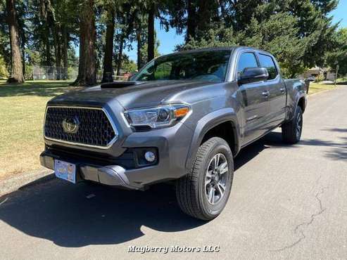 2018 Toyota Tacoma SR5 Double Cab Super Long Bed V6 6AT 4WD - cars &... for sale in Eugene, OR