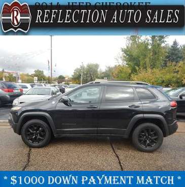 2014 Jeep Cherokee Trailhawk - Finance Here! Low Rates Available! -... for sale in Oakdale, MN