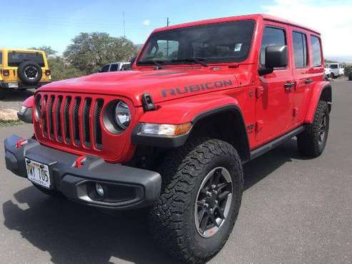 2019 Jeep Wrangler Unlimited Rubicon WE TAKE TRADES!! - cars &... for sale in Kihei, HI