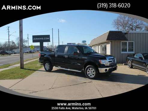 2013 Ford F150 SuperCrew Cab - cars & trucks - by dealer - vehicle... for sale in Waterloo, IA