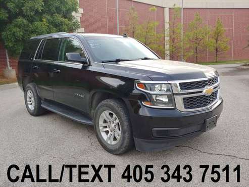 2018 CHEVROLET TAHOE LT 3RD ROW! LEATHER! NAV! LIKE NEW! MUST SEE! -... for sale in Norman, OK