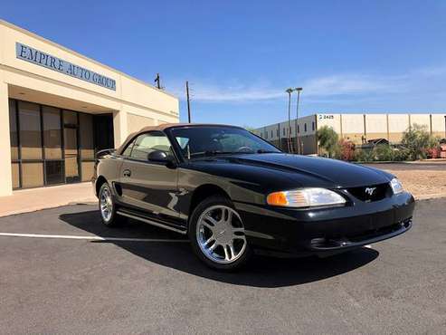 1996 Ford Mustang GT Convertible RWD (Low Mileage &Clean Title) -... for sale in Phoenix, AZ