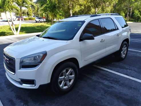 2016 GMC ACADIA SLE 3Row- V6 - cars & trucks - by owner - vehicle... for sale in Naples, FL