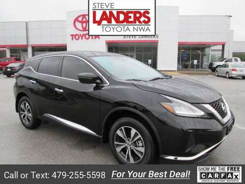 2020 Nissan Murano S suv Super Black Metallic - - by for sale in ROGERS, AR