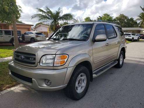 Toyota sequoia 2002 146, 269 mileage for sale in Fort Lauderdale, FL