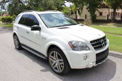 2011 MERCEDES-BENZ M-CLASS ML 63 AMG 4MATIC SPORT for sale in Hollywood, FL