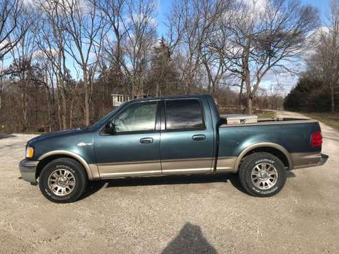 01 ford super crew, king ranch. - cars & trucks - by owner - vehicle... for sale in Madrid, IA