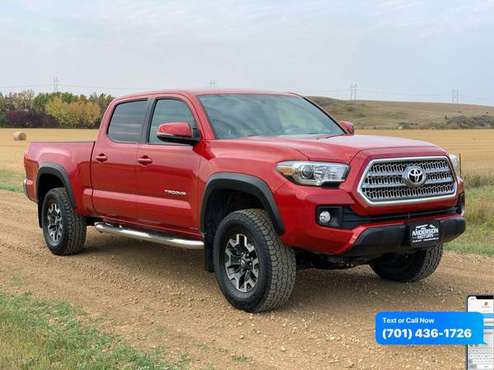 2016 TOYOTA TACOMA CREW - Call/Text - cars & trucks - by dealer -... for sale in Center, MT
