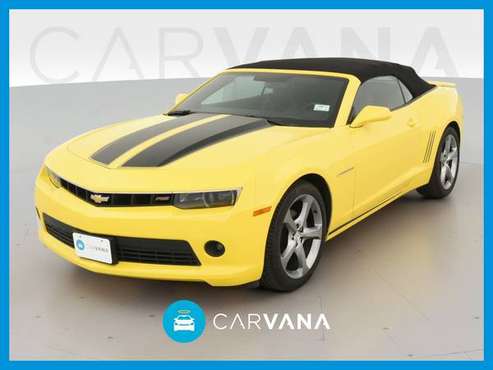 2014 Chevy Chevrolet Camaro LT Convertible 2D Convertible Yellow for sale in LAWTON, OK