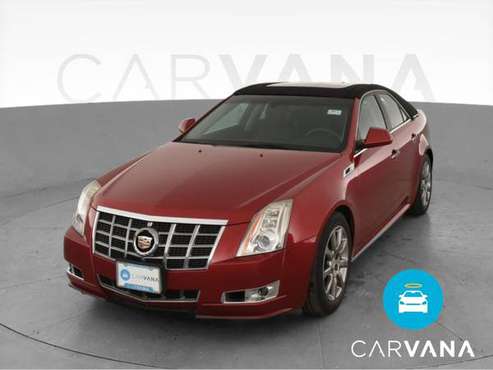 2012 Caddy Cadillac CTS Sedan 4D sedan Red - FINANCE ONLINE - cars &... for sale in Atlanta, FL