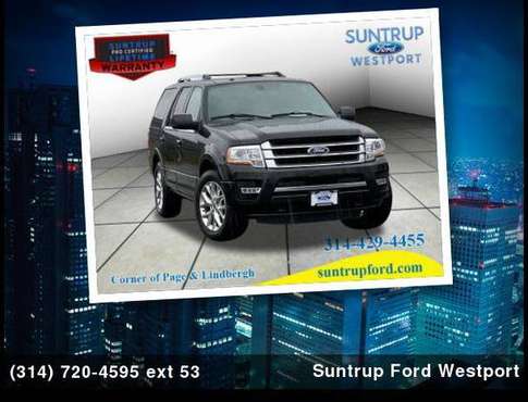 2015 Ford Expedition Limited - cars & trucks - by dealer - vehicle... for sale in Saint Louis, MO