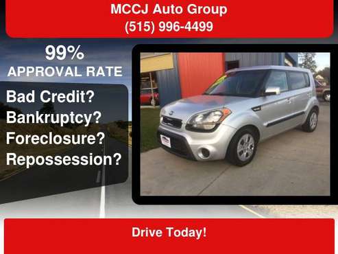 2013 Kia Soul 5dr Wgn Auto Base WE GUARANTEE CREDIT APPROVAL! *LOW... for sale in Des Moines, IA