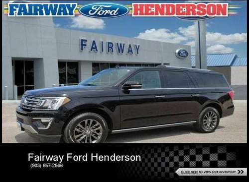 2019 Ford Expedition Max Limited - - by dealer for sale in Henderson, TX