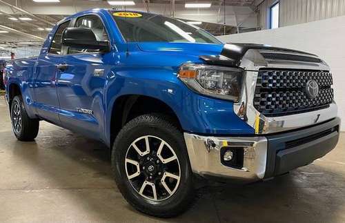 2018 Toyota Tundra SR5 Double Cab 5.7L 4WD - cars & trucks - by... for sale in Coopersville, MI