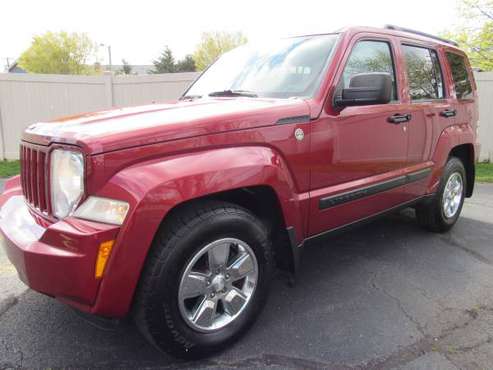 Jeep 2011 Liberty Sport 4x4 Maroon 97K V6 All Power Mint In/Out for sale in Baldwin, NY