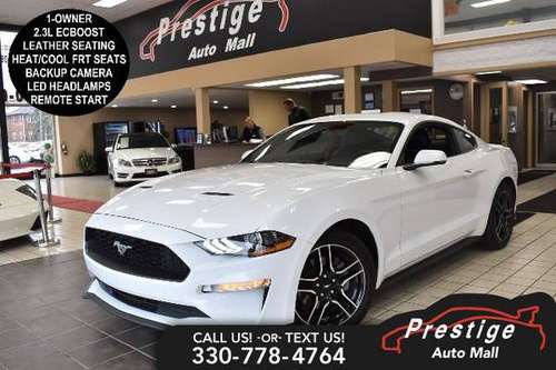 2018 Ford Mustang EcoBoost Premium - cars & trucks - by dealer -... for sale in Cuyahoga Falls, OH