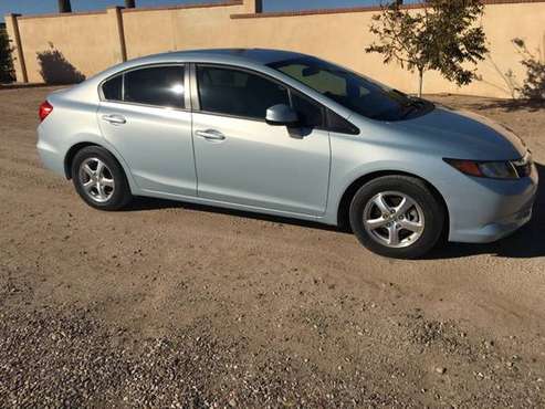 2012 Honda Civic NATURAL GAS - cars & trucks - by owner - vehicle... for sale in Rillito, AZ