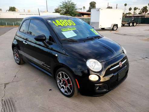 2013 Fiat 500 Sport Hatchback FREE CARFAX ON EVERY VEHICLE - cars &... for sale in Glendale, AZ