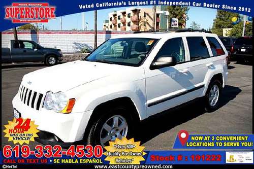 2009 JEEP GRAND CHEROKEE LAREDO SUV -EZ FINANCING-LOW DOWN! for sale in El Cajon, CA