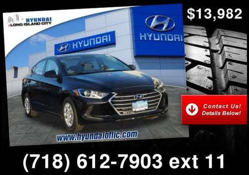 2017 Hyundai Elantra SE - cars & trucks - by dealer - vehicle... for sale in Long Island City, NY
