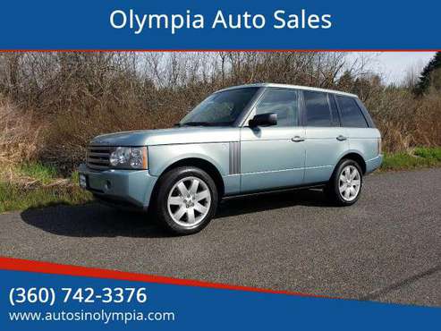 2008 Land Rover Range Rover HSE 4x4 4dr SUV - - by for sale in Olympia, WA