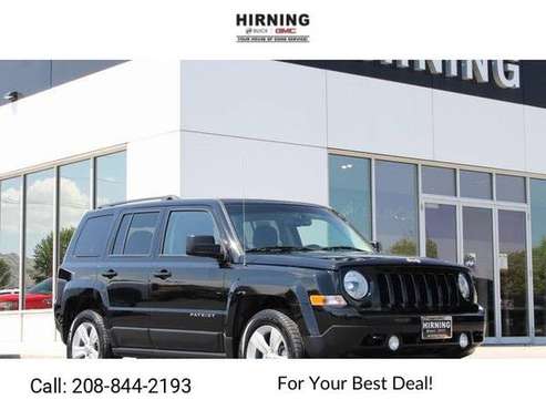 2017 Jeep Patriot Latitude suv Black Clearcoat - cars & trucks - by... for sale in Pocatello, ID