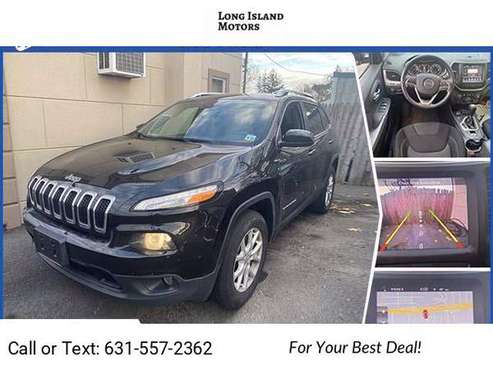2016 Jeep Cherokee suv Brilliant Black Crystal Pearlcoat - cars &... for sale in West Babylon, NY