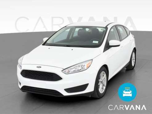 2018 Ford Focus SE Hatchback 4D hatchback White - FINANCE ONLINE -... for sale in Atlanta, WY