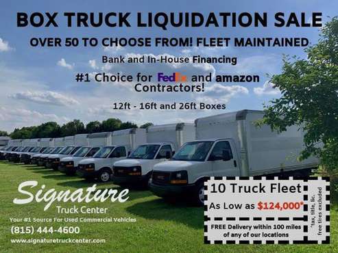 Box Truck Liquidation Sale for sale in Indianapolis, IN
