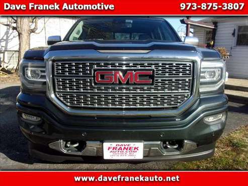 2017 GMC Sierra 1500 Denali Crew 4WD-LOADED MUST SEE/Can Finance! -... for sale in Wantage, NY