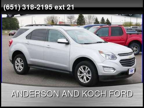 2016 Chevrolet Chevy Equinox LT Anderson & Koch Ford for sale in North Branch, MN