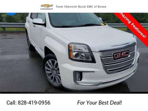 2017 GMC Terrain Denali suv White - cars & trucks - by dealer -... for sale in Boone, NC