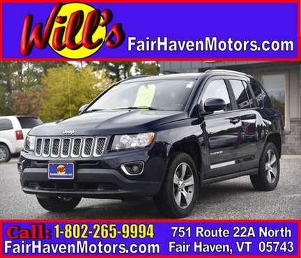 2016 JEEP COMPASS High Altitude 4x4 4dr SUV! LOADED! GD793467 for sale in FAIR HAVEN, VT