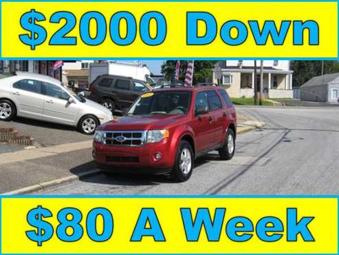2012 Ford Escape XLT - Finance Low - cars & trucks - by dealer -... for sale in Prospect Park, PA