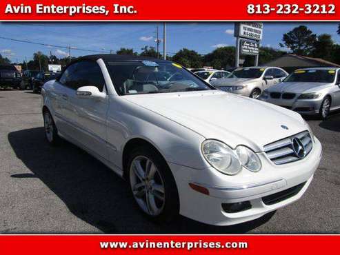 2007 Mercedes-Benz CLK-Class CLK350 Cabriolet BUY HERE / PAY HERE for sale in TAMPA, FL