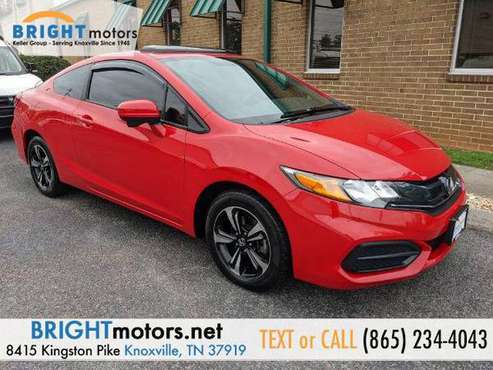 2015 Honda Civic EX Coupe CVT HIGH-QUALITY VEHICLES at LOWEST PRICES... for sale in Knoxville, TN