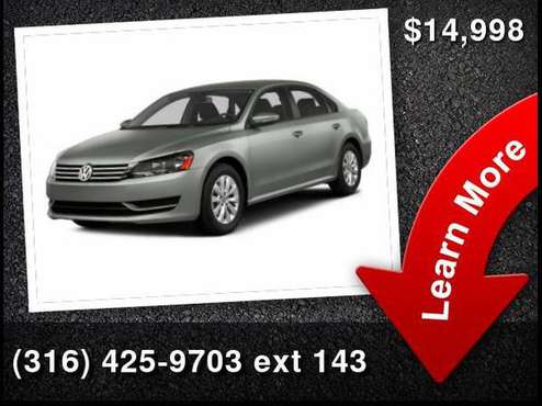 2015 Volkswagen VW Passat Limited Edition PZEV - cars & trucks - by... for sale in Wichita, KS