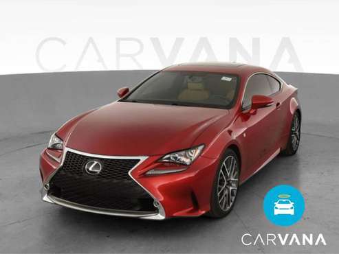 2016 Lexus RC RC 350 Coupe 2D coupe Red - FINANCE ONLINE - cars &... for sale in Baltimore, MD