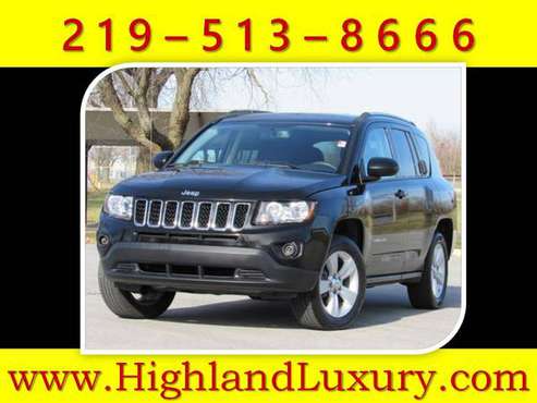 2016 JEEP COMPASS**WARRANTY*AUX*4 CYLINDERS**ONLY 78K MILES*GREAT... for sale in Highland, IL