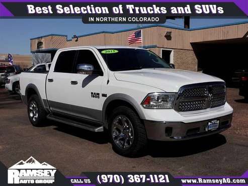2015 Ram 1500 Crew Cab Laramie Pickup 4D 4 D 4-D 5 1/2 ft FOR ONLY for sale in Greeley, CO