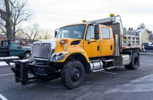 2009 International 7400 Dup truck snow plow - cars & trucks - by... for sale in Glyndon, MD
