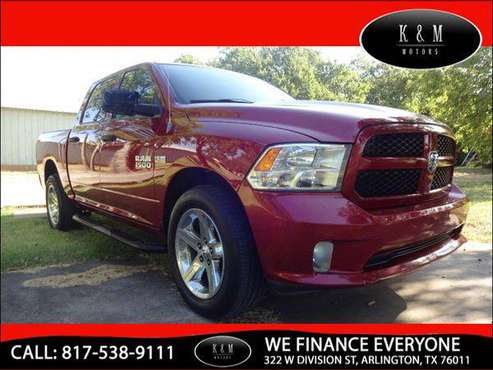 2013 RAM 1500 2WD Crew Cab 140.5 Express WE CAN FINANCE ANY... for sale in Arlington, TX