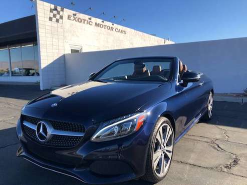2017 Mercedes C-300 Convertible - cars & trucks - by dealer -... for sale in Palm Springs, CA