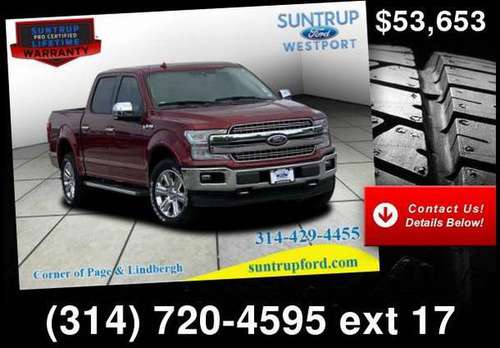 2018 Ford F-150 Lariat - - by dealer - vehicle for sale in Saint Louis, MO