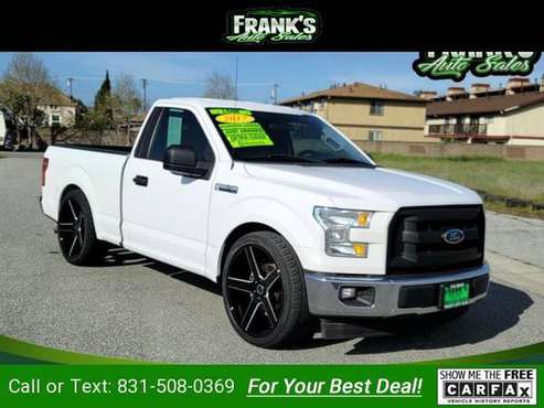 2017 Ford F150 XLT pickup WHITE - - by dealer for sale in Salinas, CA