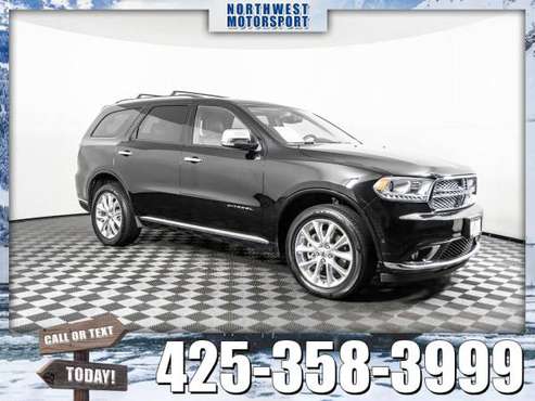 *LEATHER* 2020 *Dodge Durango* Citadel AWD - cars & trucks - by... for sale in Everett, WA