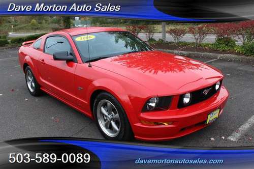 2006 Ford Mustang GT Deluxe - cars & trucks - by dealer - vehicle... for sale in Salem, OR